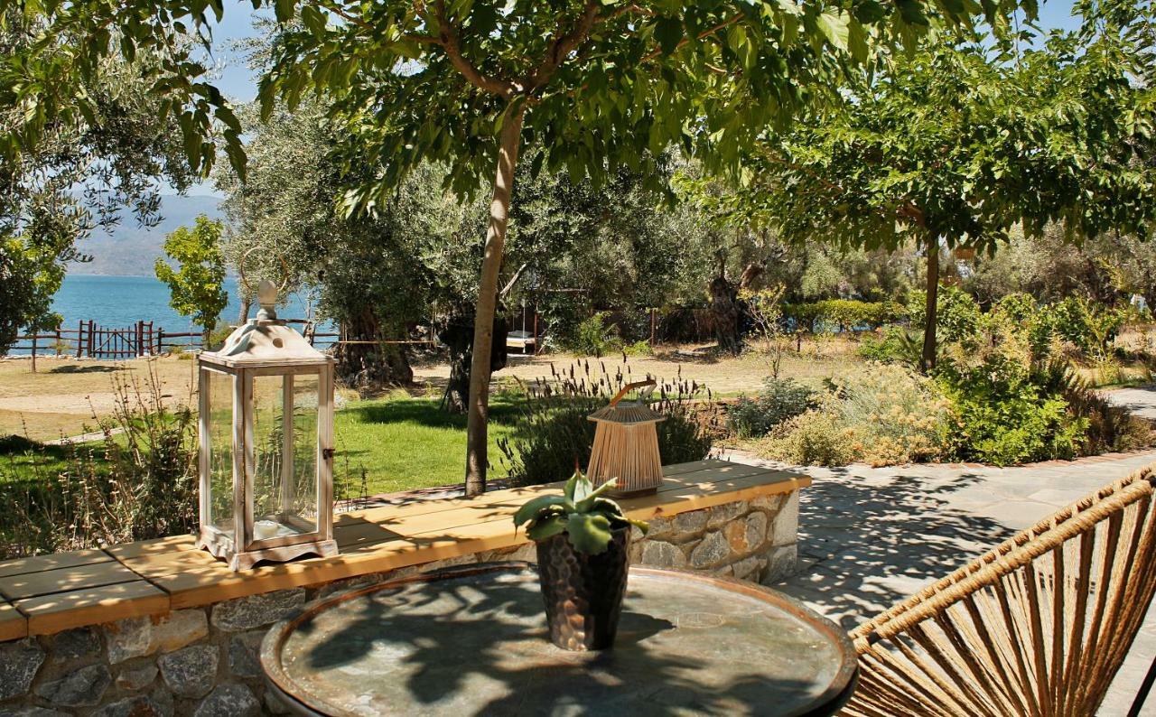 Beach Front Villa Melani Mytilene Exterior photo