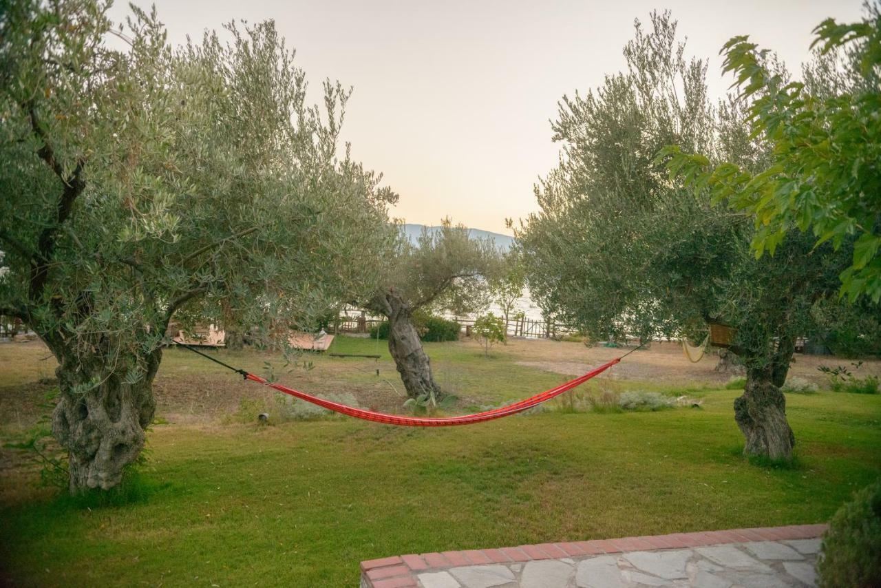 Beach Front Villa Melani Mytilene Exterior photo
